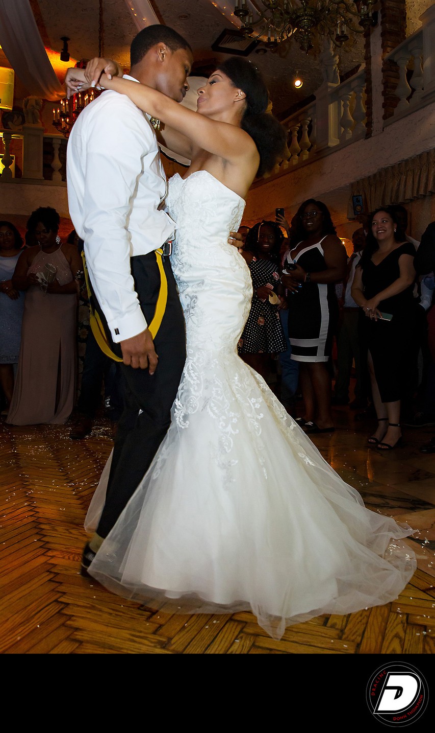 Woodhaven Manor First Dance NYC Wedding photographer 