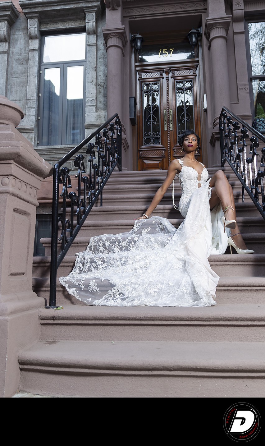 Upscale Magazine Bridal Gown Photo