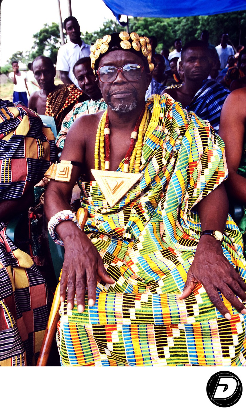 Ghana WA Village Chief Photo