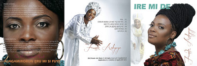Harlem Photographer CD Cover Funke Adeyeye, Nigerian 