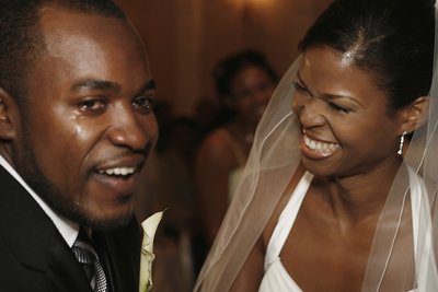 Groom Crying Black Wedding Photographer