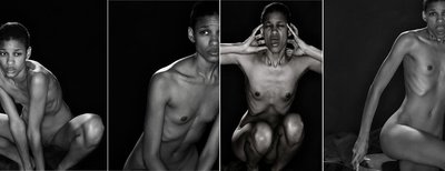 Painful Nudes Black & white Photographer