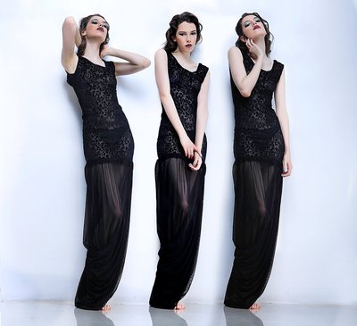 Fashion's Sexy Black Dress
