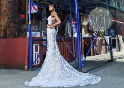 Paris Blues Bridal Gown Harlem Photographer