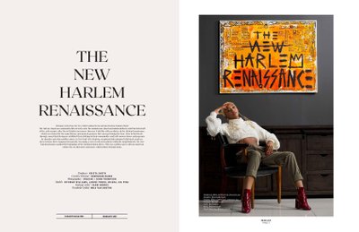Elegant Magazine Editorial Harlem Photographer