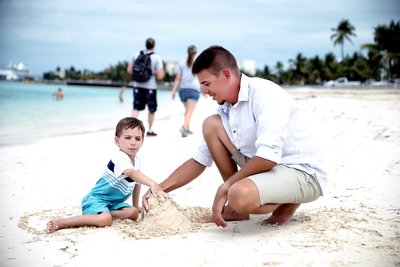 Father & Son Nassau Vacation New York Photographer