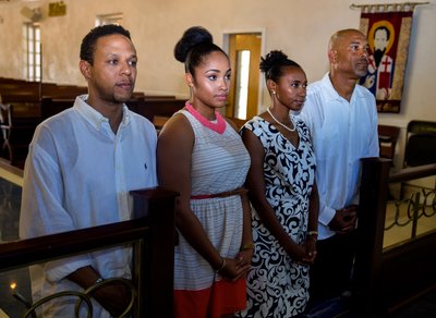 Family & Friends At Church New York Photographer