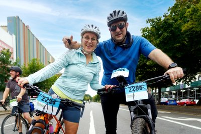 Five Boro Bike Tour 125 St 