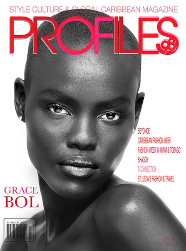 Profiles98 Magazine Cover of Grace Bol Photo