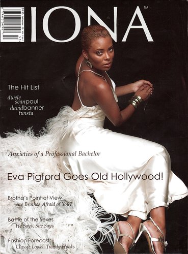 Harlem Photo Mag Cover Iona Winter 2005-Eva Marcille