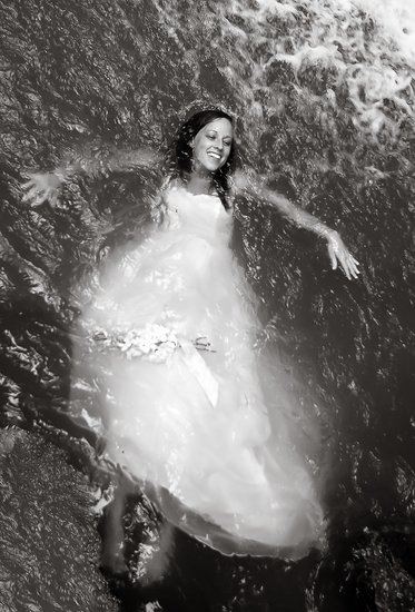 St Lucia Trash The Dress Wedding Photographer 