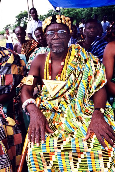 Ghana WA Village Chief Photo