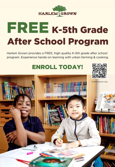 Harlem Grown After-School Campaign 