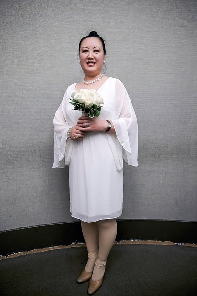 New York City Hall Asian Bride 