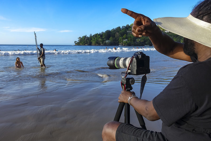 Maracas Bay, Trinidad & Tobago magazine photo shoot