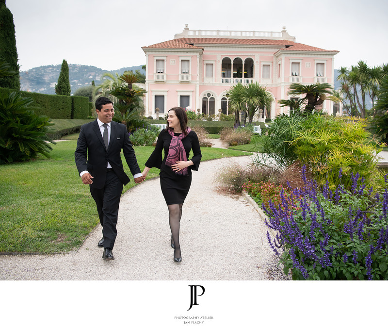 Villa Jardin Ephrussi de Rothchild Marriage Proposal