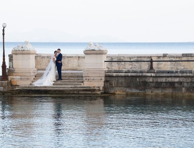 Americká svadba na greckom ostrove Corfu