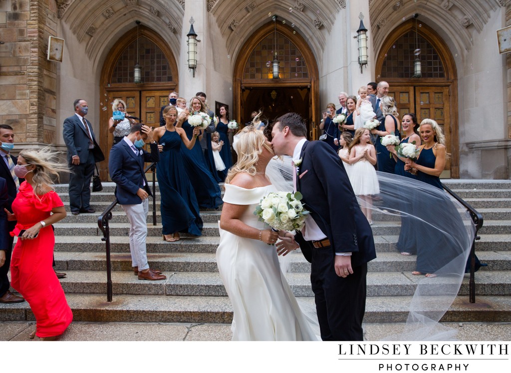 St. John the Evangelist Cathedral wedding photo
