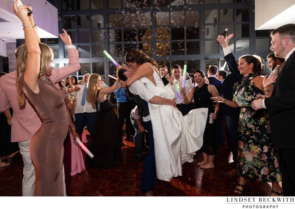 Wedding Reception Dance Floor St. Clair Ballroom 