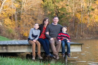 Hinkley Lake family portrait