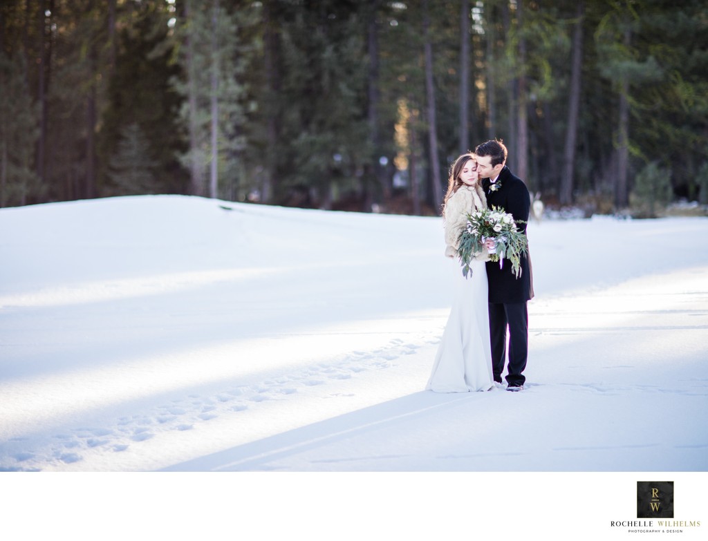 Winter Wedding Photography at Chalet View Lodge