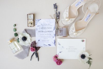 Wedding invitation- Romantic wedding photographer Napa