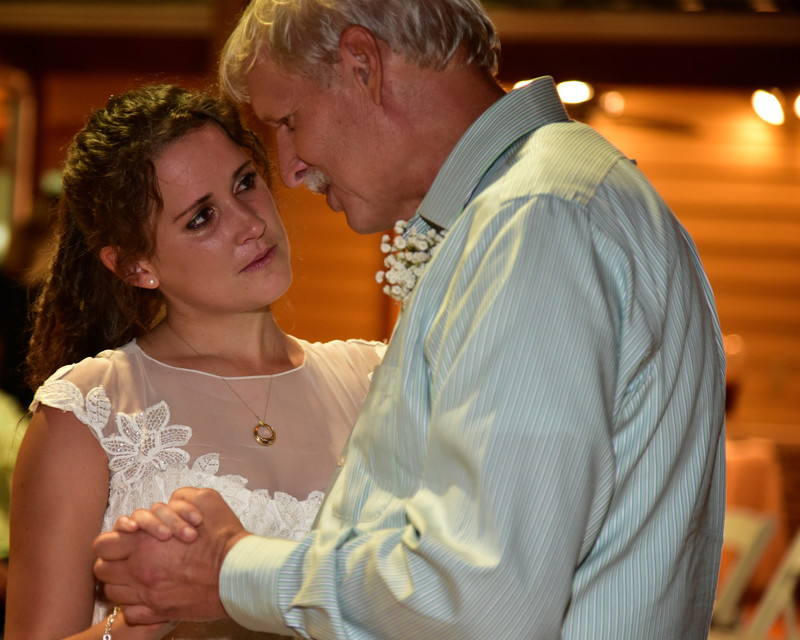 Father Daughter Dance Hill Country Wedding Hill Country Light