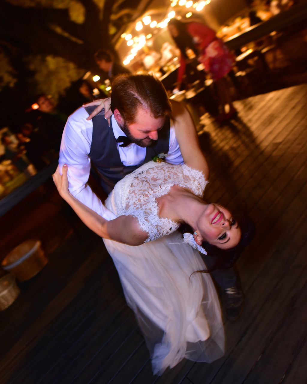 First Dance bride and groom Hye Texas Winery Wedding