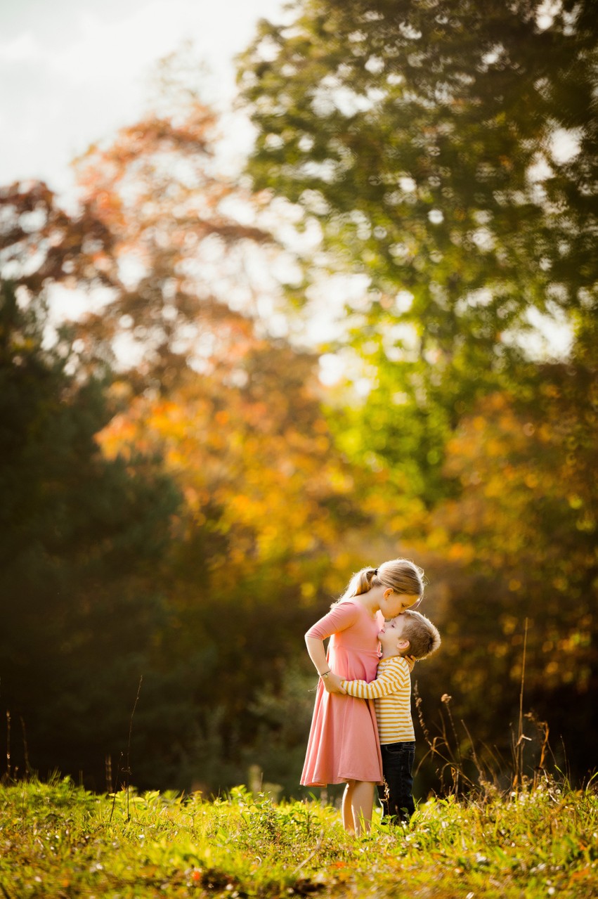 Brother and Sister Love Family Photographer Pittsburgh