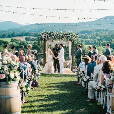 Blue Valley Vineyard Wedding