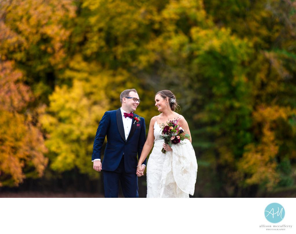 Fall Wedding Photos in South Jersey