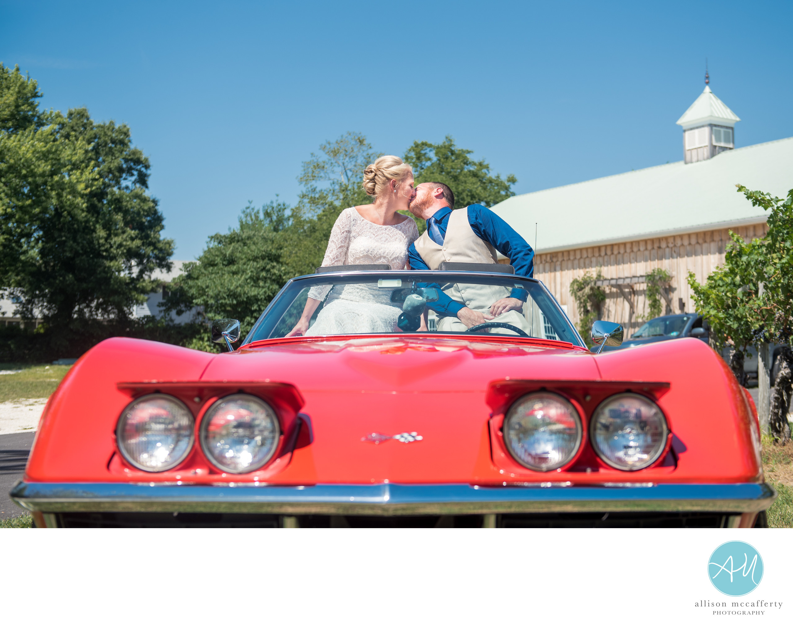 Wedding Photos at Cape May Winery - South Jersey Wedding & Portrait