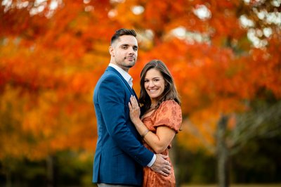 Fall Engagement Photos in South Jersey