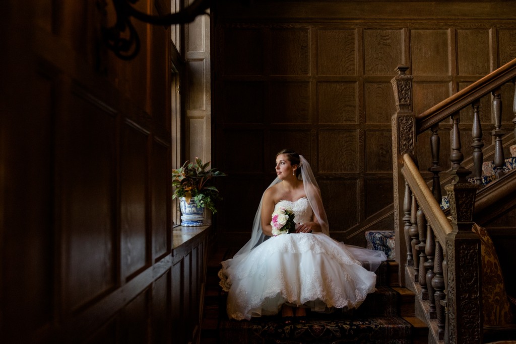 Greenville Country Club bridal portrait