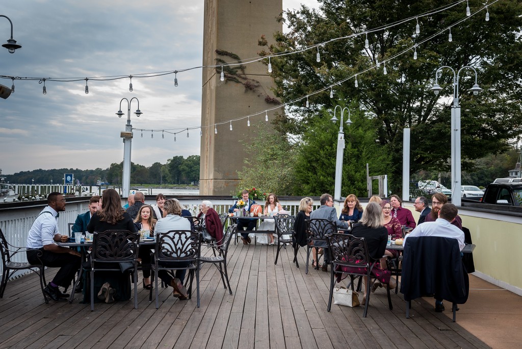 Outdoor Micro Wedding Reception