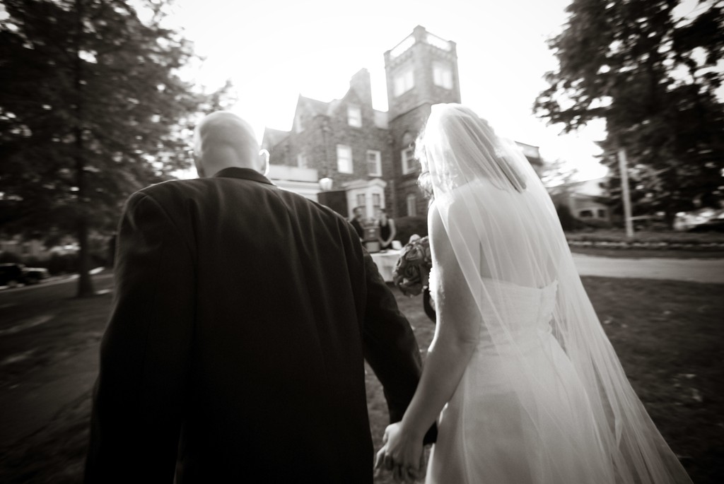 University and Whist Club Wedding Photo