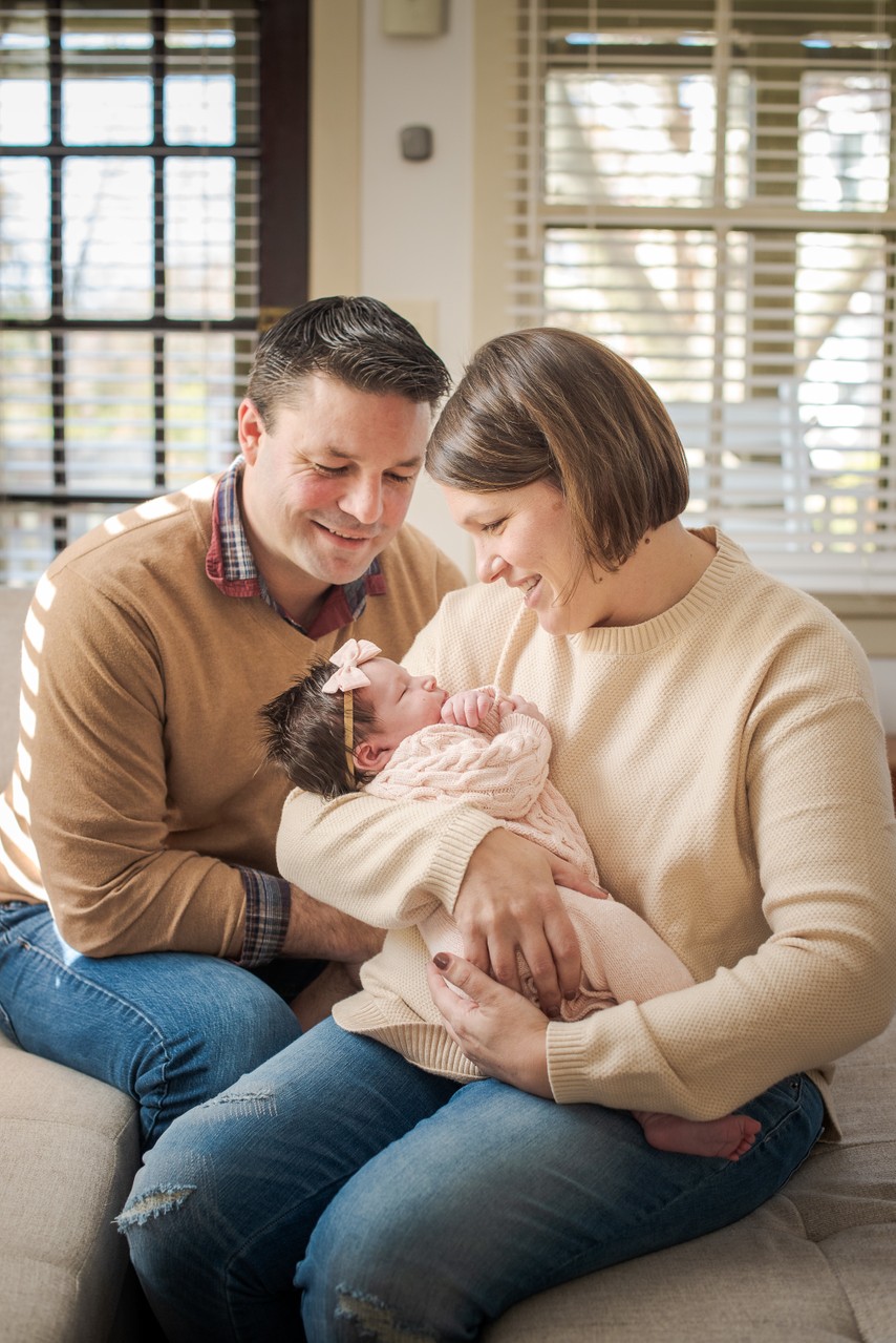 In Home Delaware Newborn Photography