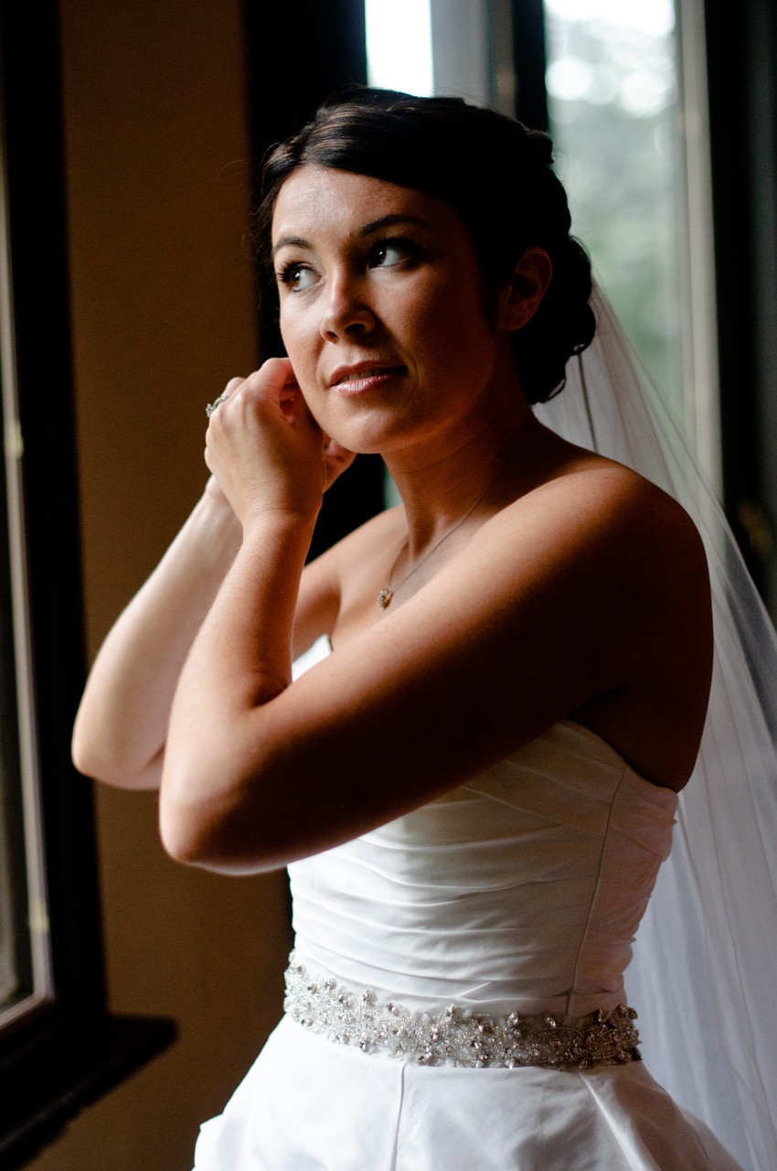 Bridal Portrait at Greenville Country Club