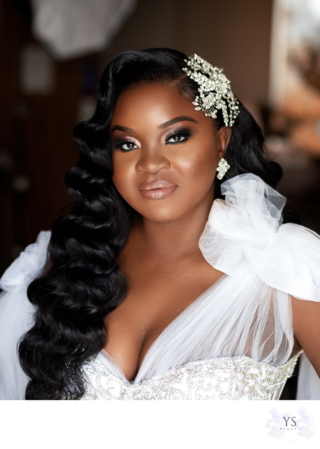 Makeup Bridal Look Black Women