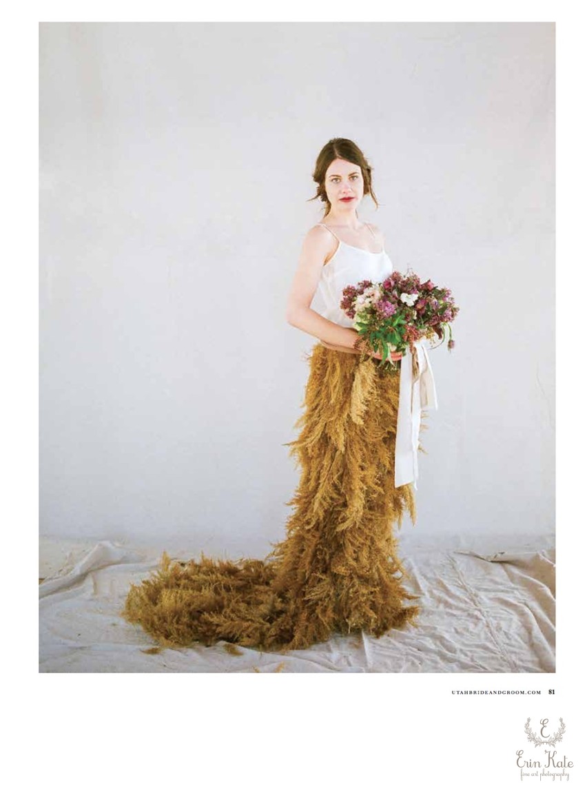 Unconventional Bridal Gown