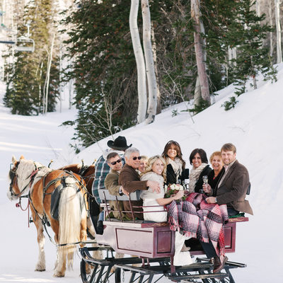 Deer Valley Winter Wedding Photography