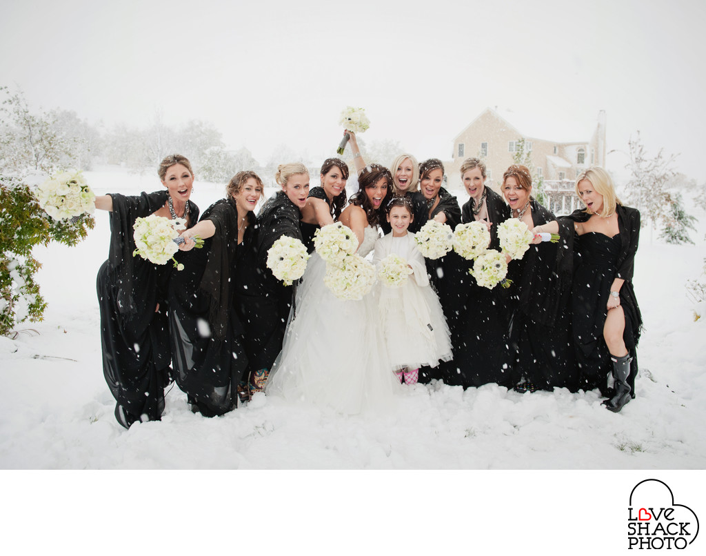 Winter Wedding Photography in Pennsylvania 