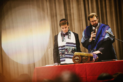 Mitzvah Ceremony at the Logan Hotel