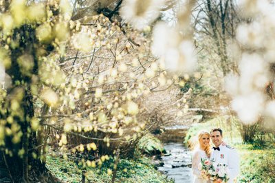 Spring Wedding at Morris Arboretum 