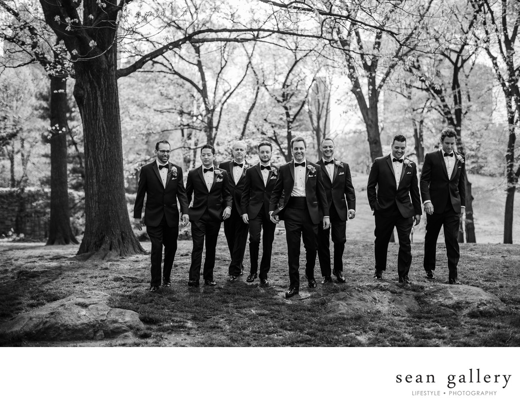 central park wedding photos by sean kim
