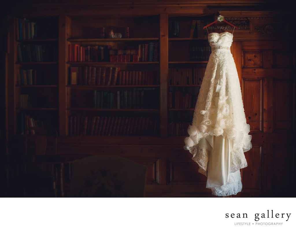Pleasantdale Chateau wedding - wedding dress