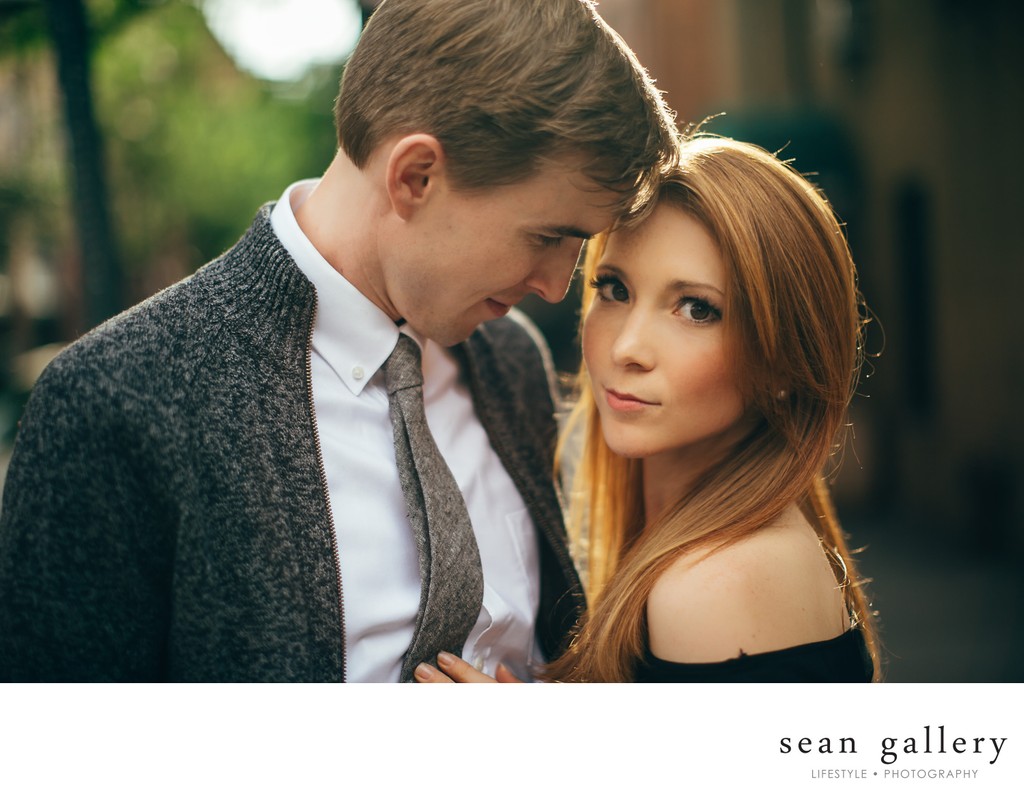 NYC Engagement Photo - seangallery photography