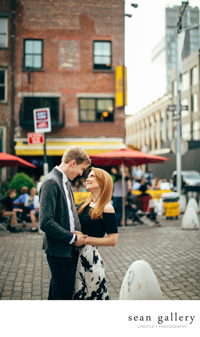 Meat Packing in nyc engagement photos