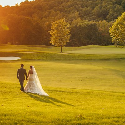 Hollow Brook Golf Club wedding photos by sean kim