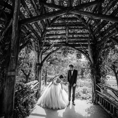 Central Park wedding photos by seankim